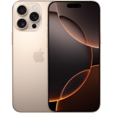 Apple iPhone 16 Pro Max 256GB Desert Titanium  (MYWX3)
